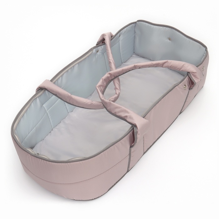 Люлька-переноска для новорожденных  &laquo;Ассорти&raquo;, цвет какао