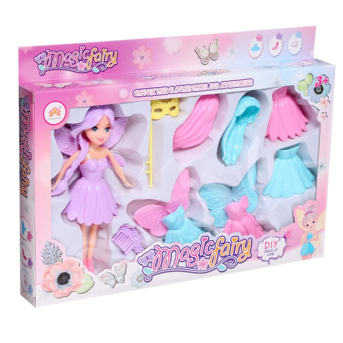 Кукла сказочная «Фея» с аксессуарами Кукла сказочная «Фея» с аксессуарами
