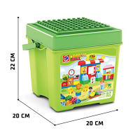 Конструктор &laquo;Супермаркет&raquo;, 57 деталей