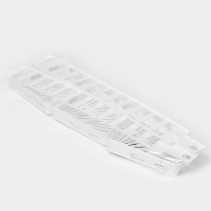 Полка угловая &laquo;Трансформер&raquo;, 25&times;18&times;58 см, цвет белый