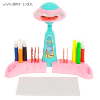 Проектор &laquo;Учимся рисовать&raquo;, со слайдерами и фломастерами