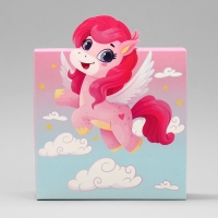 Коробка подарочная складная, упаковка, &laquo;Маленькой принцессе&raquo;, 15 х 15 х 8 см