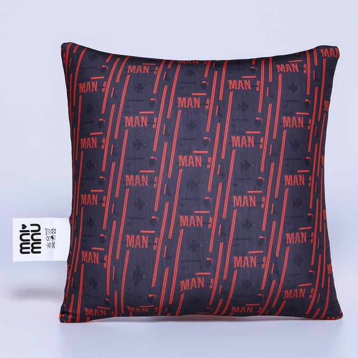 Подушка антистресс &laquo;Настоящему герою&raquo;, 20 х 20 см