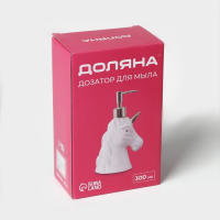 Дозатор для жидкого мыла &laquo;Единорог&raquo;, 300 мл