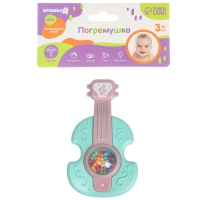 Погремушка &laquo;Гитара&raquo;, 12 см, цвет МИКС, Крошка Я