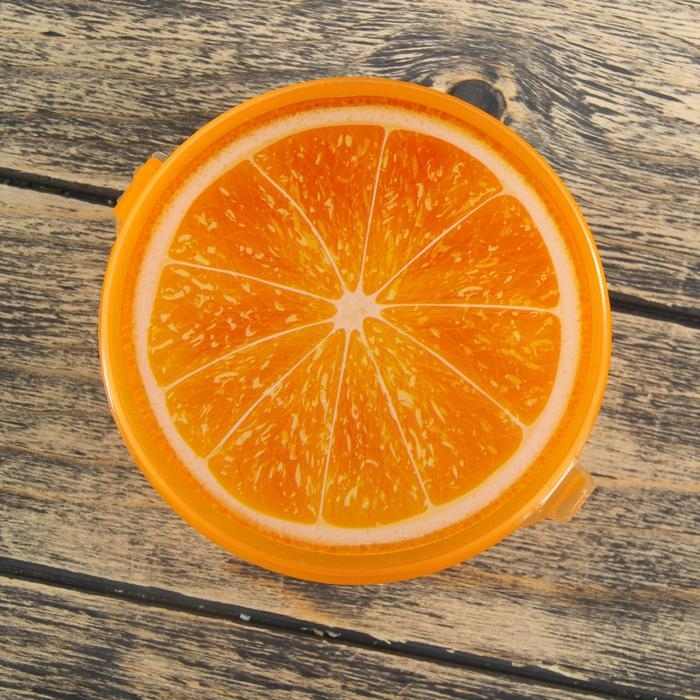 Контейнер пластиковый Доляна &laquo;Сочный фрукт&raquo;, 500 мл, цвет МИКС