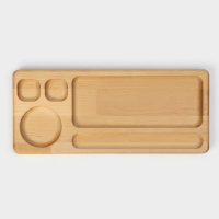 Блюдо для подачи Adelica &laquo;Роллы и Суши&raquo;, 30&times;13&times;1,8 см, массив берёзы