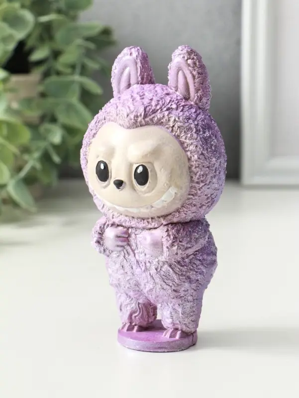 Фигурка "Чудик" 13х6,5х5,5 см, сиреневый