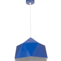 Светильник Edward 1х40Вт Е27 пр-1м синий 38х38х25см