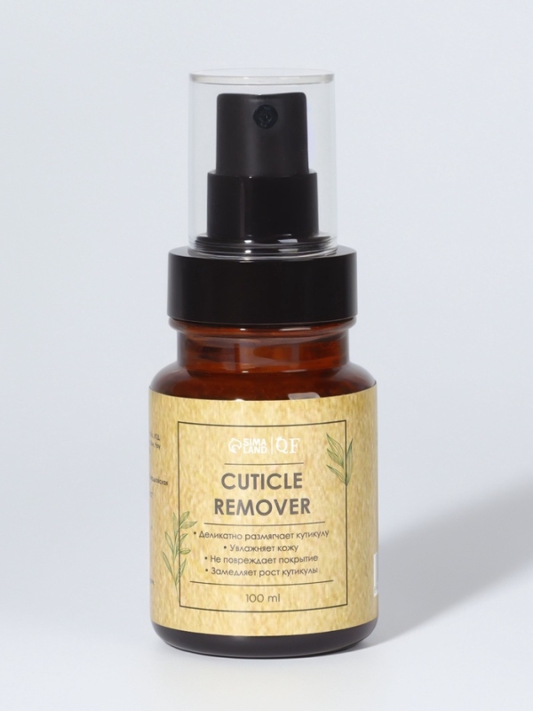 Ремувер д/кутикулы ухаживающий 100мл спрей бан к/кор QF