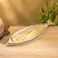 Блюдо сервирочное "Рыбка" алюминий 41,5х12х2 см