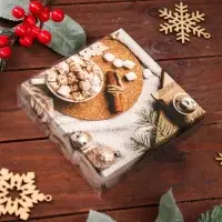 Коробка для печенья, &laquo;Вперед за мечтой&raquo;, 12&times;12&times;3 см, Новый год