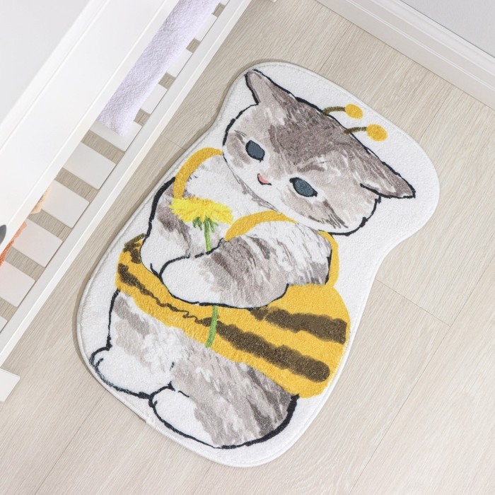 Коврик для дома Доляна &laquo;Крошка Киса&raquo;, 40&times;60 см