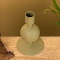 Подсвечник на 1 свечу "Кипарис" с 1 сферой 7,5х7,5х11,5 см