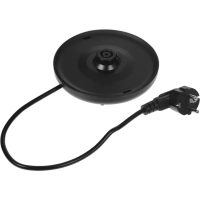 Чайник HYK-S5500 0.7л. 1000Вт черный (металл)