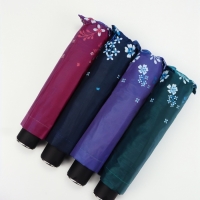 Зонт механический &laquo;Хамелеон&raquo;, эпонж, 4 сложения, 10 спиц, R = 49/56 см, D = 112 см, цвет МИКС