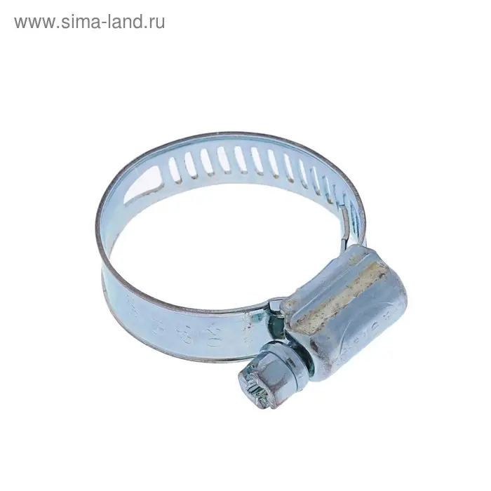 Хомут червячный TORK, сквозная просечка, диаметр 20 - 32, ширина 10 мм, оцинкованный