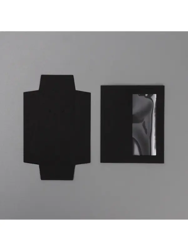 Коробка под бижутерию, упаковка, &laquo;Черная&raquo;, 10 х 5 х 3 см