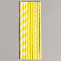 Трубочки бумажные 12 шт &laquo;Солнышко&raquo;