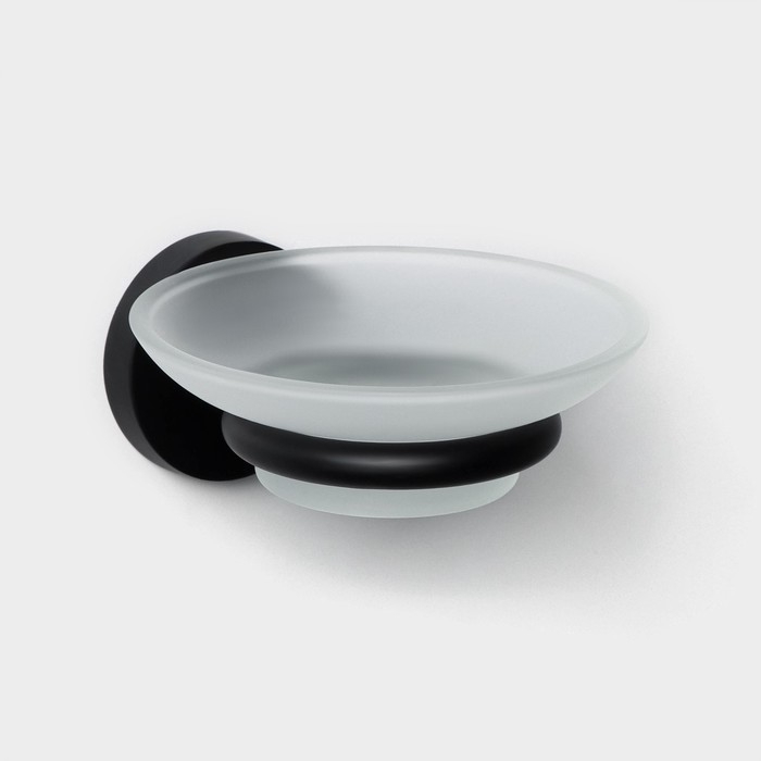 Мыльница настенная Штольц St&ouml;lz Loft basic, цвет чёрный