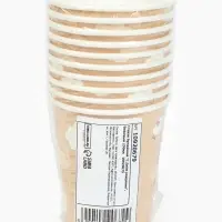 Стакан одноразовый бумажный &laquo;С Днём рождения&raquo;, бежевый, 250 мл