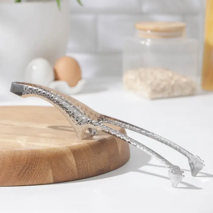 Щипцы кухонные &laquo;Жираф&raquo;, нержавеющая сталь