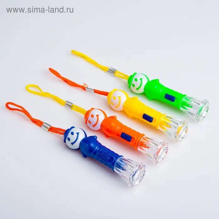 Фонарь ручной "Человечек", 1 LED, 2.2 х 8.2 см