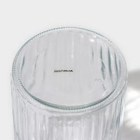 Банка стеклянная для хранения сыпучих продуктов Доляна &laquo;Зайка в золотом&raquo;, 950 мл, с керамической крышкой