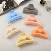 Крабик для волос &laquo;Глянец&raquo;, дуга круг люкс, 9 см, МИКС