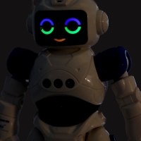 Робот радиоуправляемый работает от аккумулятора , сенсор, запись SL-06232