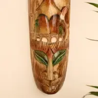 Интерьерный сувенир маска "Кошка" 50х12х5 см