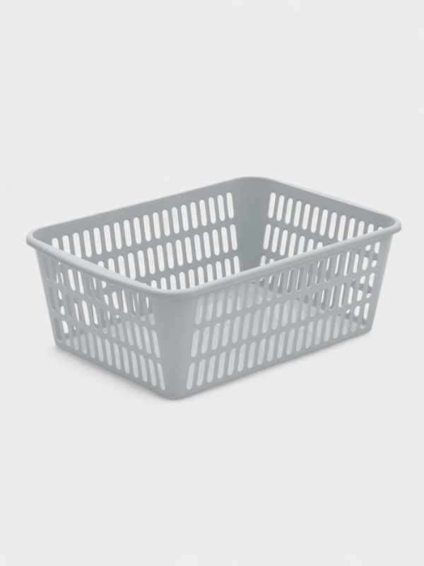 Корзина для хранения Полимербыт, пластик, 36&times;25&times;12.5 см, МИКС