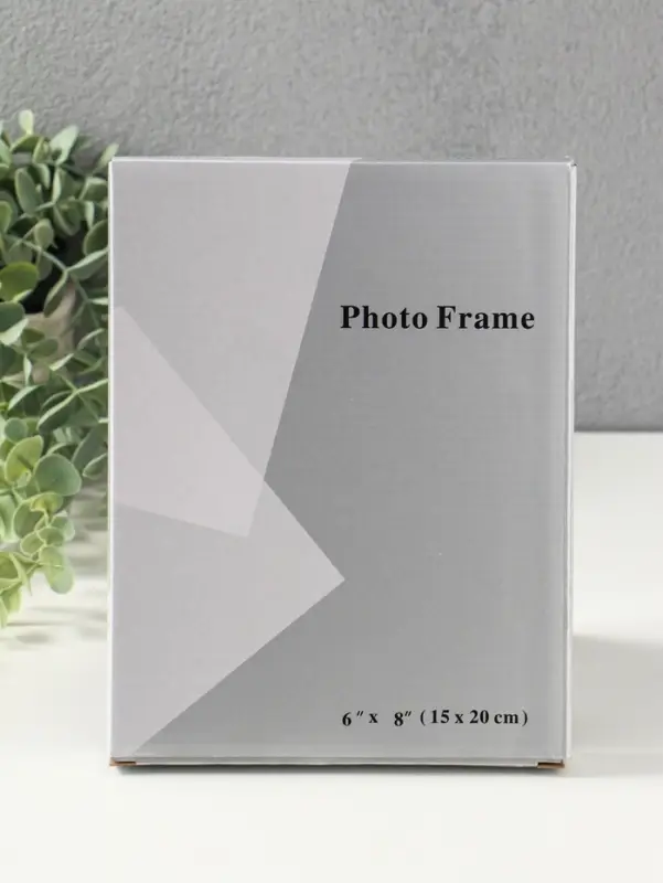 Фоторамка металл на 1 фото 15х20 см "Классик" чёрная 1,5х15,8х20,8 см