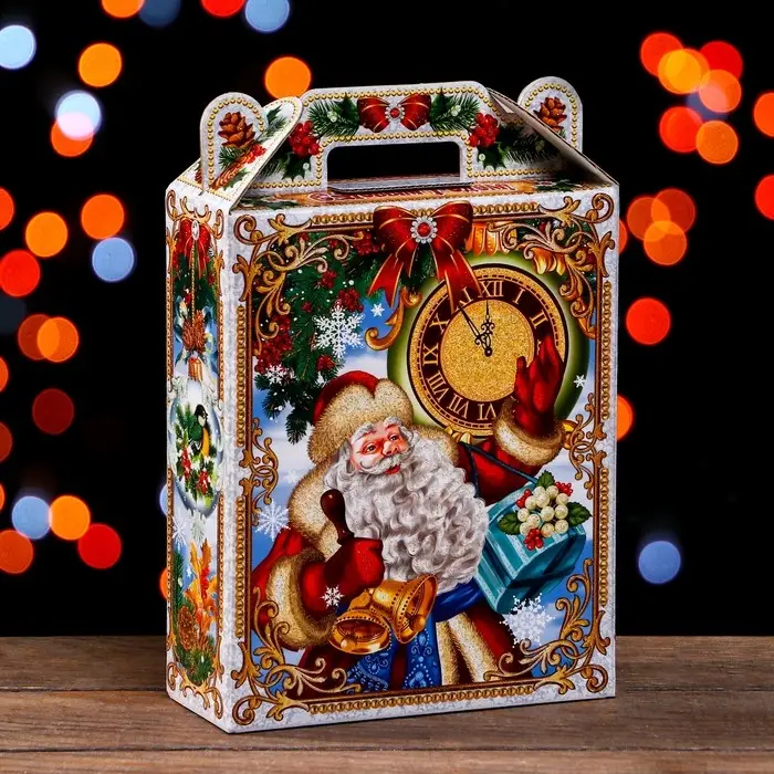 Подарочная коробка "Дети" в белом 16,8 х 7 х 25 см