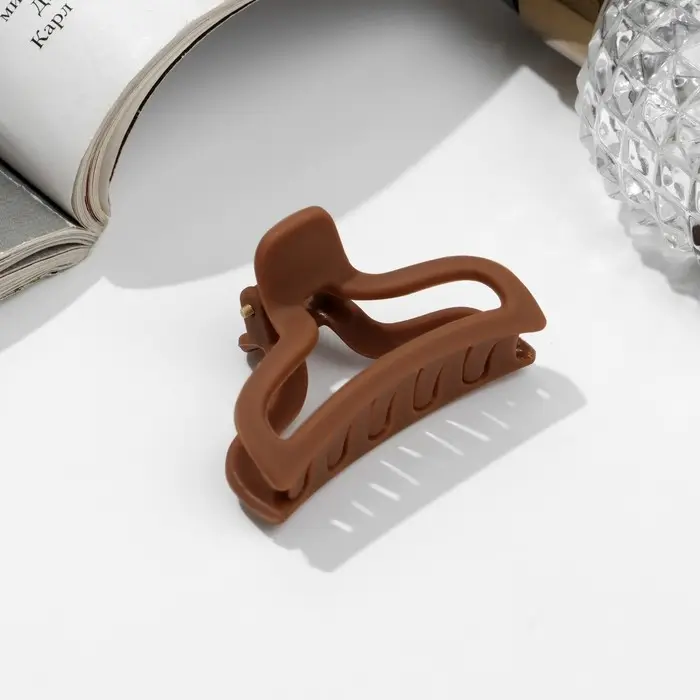 Крабик для волос &laquo;Матовый&raquo;, геометрия дуга мини, 4.5 см, МИКС