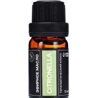 Эфирное масло "Цитронелла", 10 мл, в тубусе