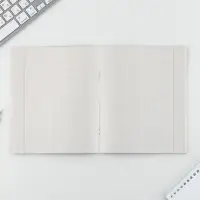 Тетрадь в клетку, 48 л., А5, на скрепке, блок №2, Yellow, МИКС