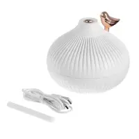 Увлажнитель воздуха HM-7, ультразвуковой, до 15 м&sup2;, 2 Вт, 300 мл, белый