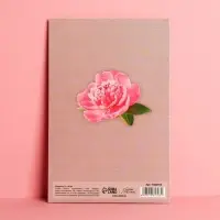 Открытка &laquo;С Днем Рождения&raquo;, розовые пионы, 12 &times; 18 см