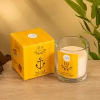 Свечас кристаллом внутри  Sea and Summer "Jasmine Pearls" жасмин, 120 гр