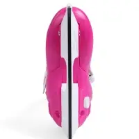 Коньки раздвижные BlackAqua, р. 39-42, для фитнеса, с роликовой платформой, цвет фуксия