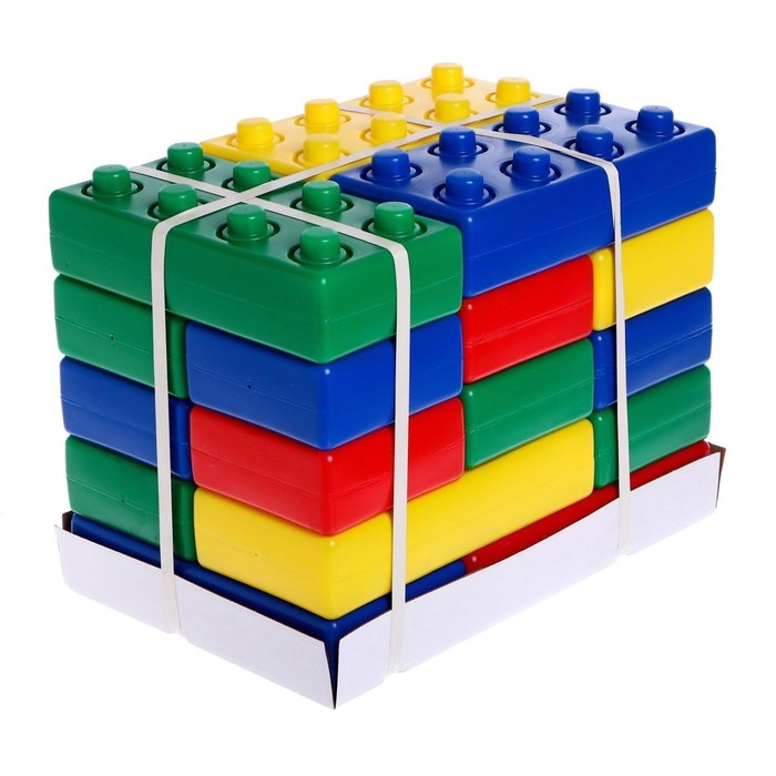 Конструктор - гигант &laquo;Кирпич&raquo;, 20 штук