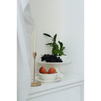 Подставка для тортов и десертов фарфоровая Magistro &laquo;Лакомка&raquo;, d=30 см