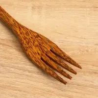 Вилка, 19 см, кокос