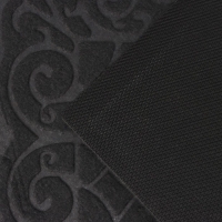 Коврик влаговпитывающий придверный без окантовки Доляна &laquo;Восточная сказка&raquo;, 40&times;60 см, цвет серый