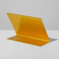 Подставка под визитки 8,5&times;6&times;3,5 см, цвет золото