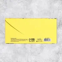 Конверт для денег &laquo;С Днём Рождения&raquo;, подарки, 16,5 &times; 8 см