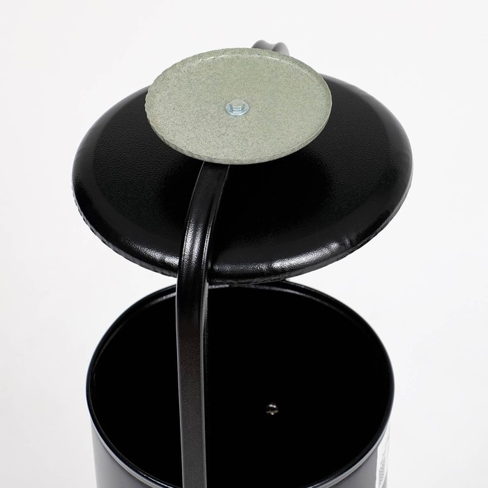 Урна уличная &laquo;Сатурн&raquo; 28 л, 104 х 31 х 26,5 см, черная, бак 0,6 мм