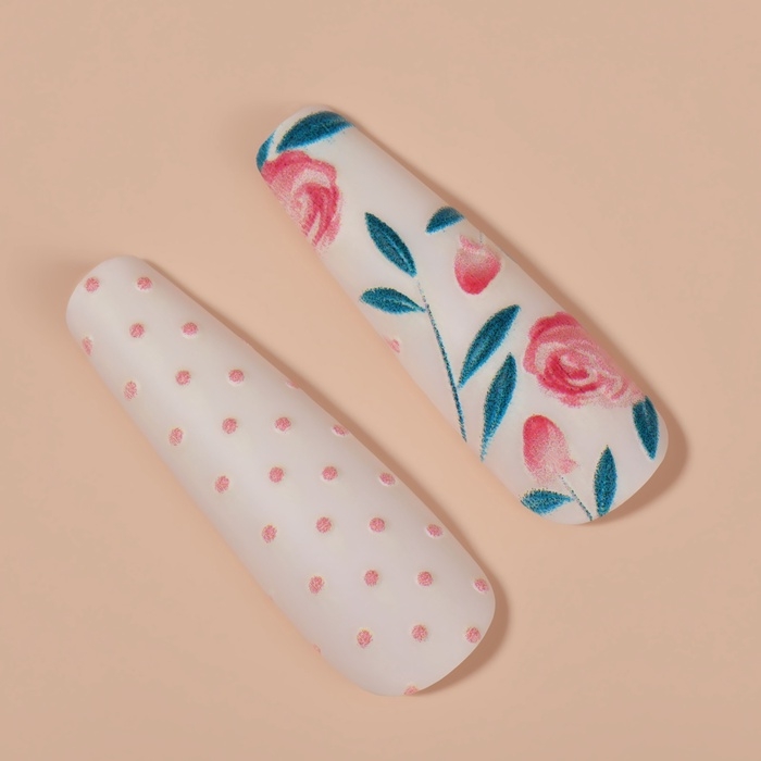 Накладные ногти &laquo;Легкое настроение&raquo;, 12 шт, с клеевыми пластинами, форма балерина, разноцветные