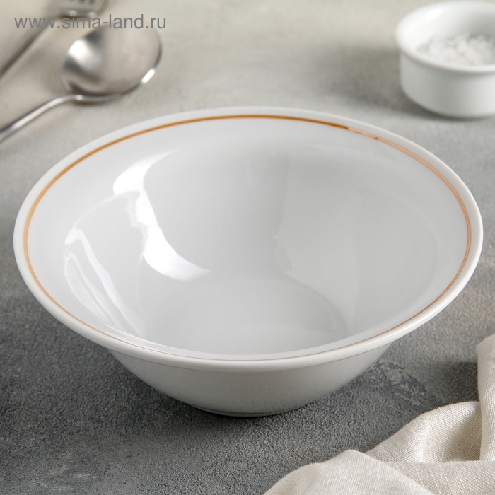 Тарелка фарфоровая &laquo;Идиллия&raquo;, 550 мл, d=17 см